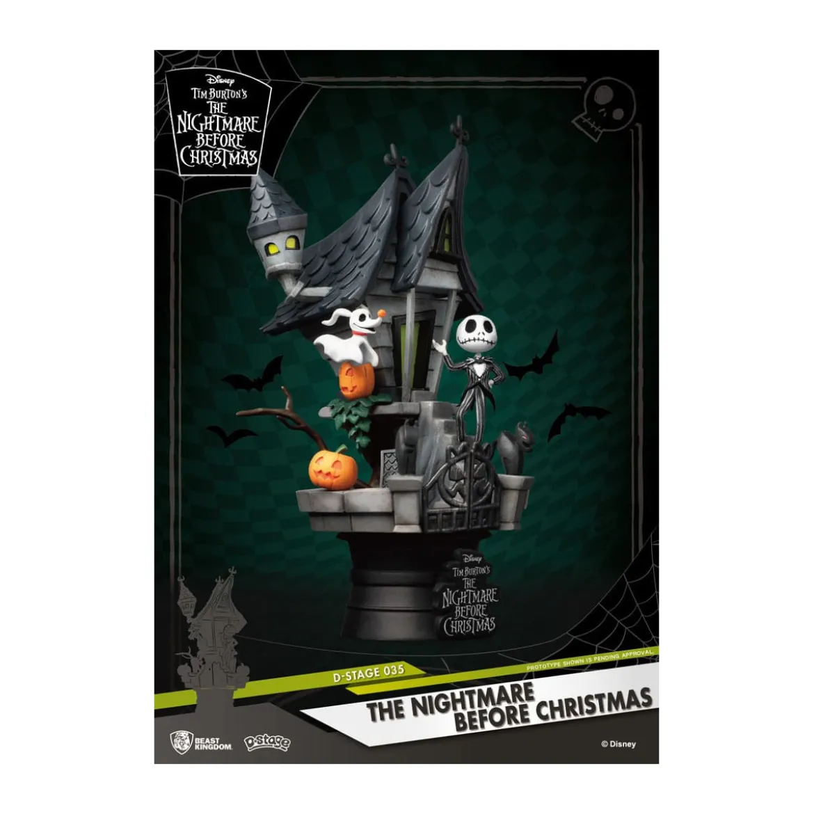 Beast Kingdom Disney - Jack's Haunted House D-Stage - L'Etrange Noel de Mr Jack
