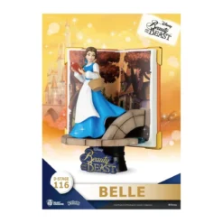 Beast Kingdom Disney La Belle & la Bête diorama BELLE - D-Stage Story Book Series