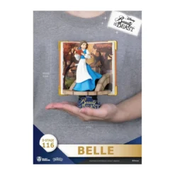 Beast Kingdom Disney La Belle & la Bête diorama BELLE - D-Stage Story Book Series