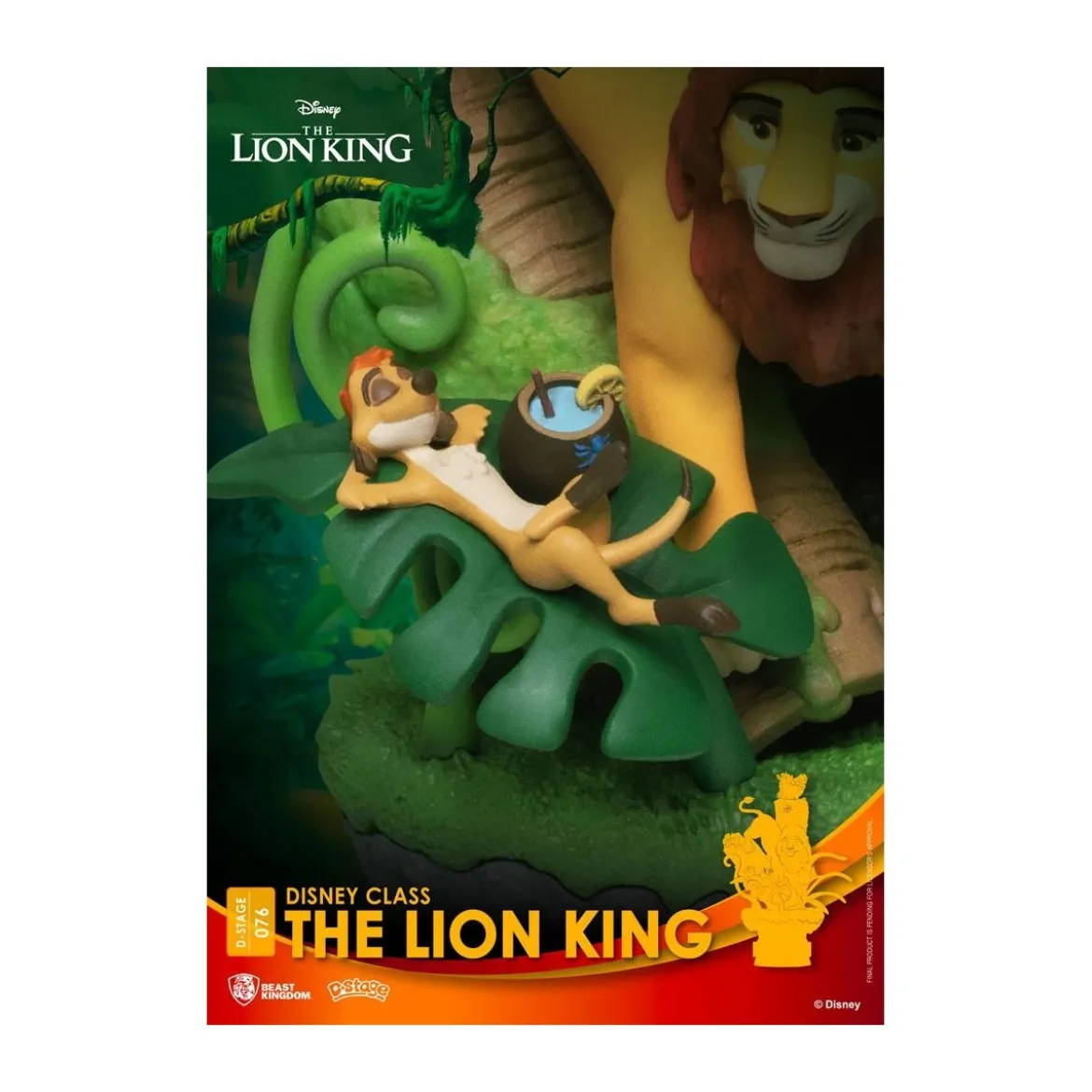 Beast Kingdom Disney Le Roi lion diorama - D-Stage