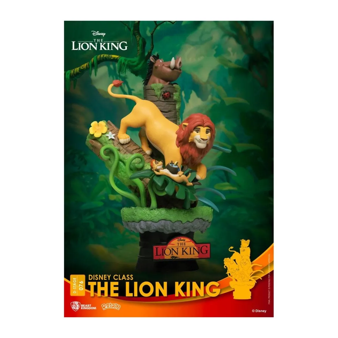 Beast Kingdom Disney Le Roi lion diorama - D-Stage