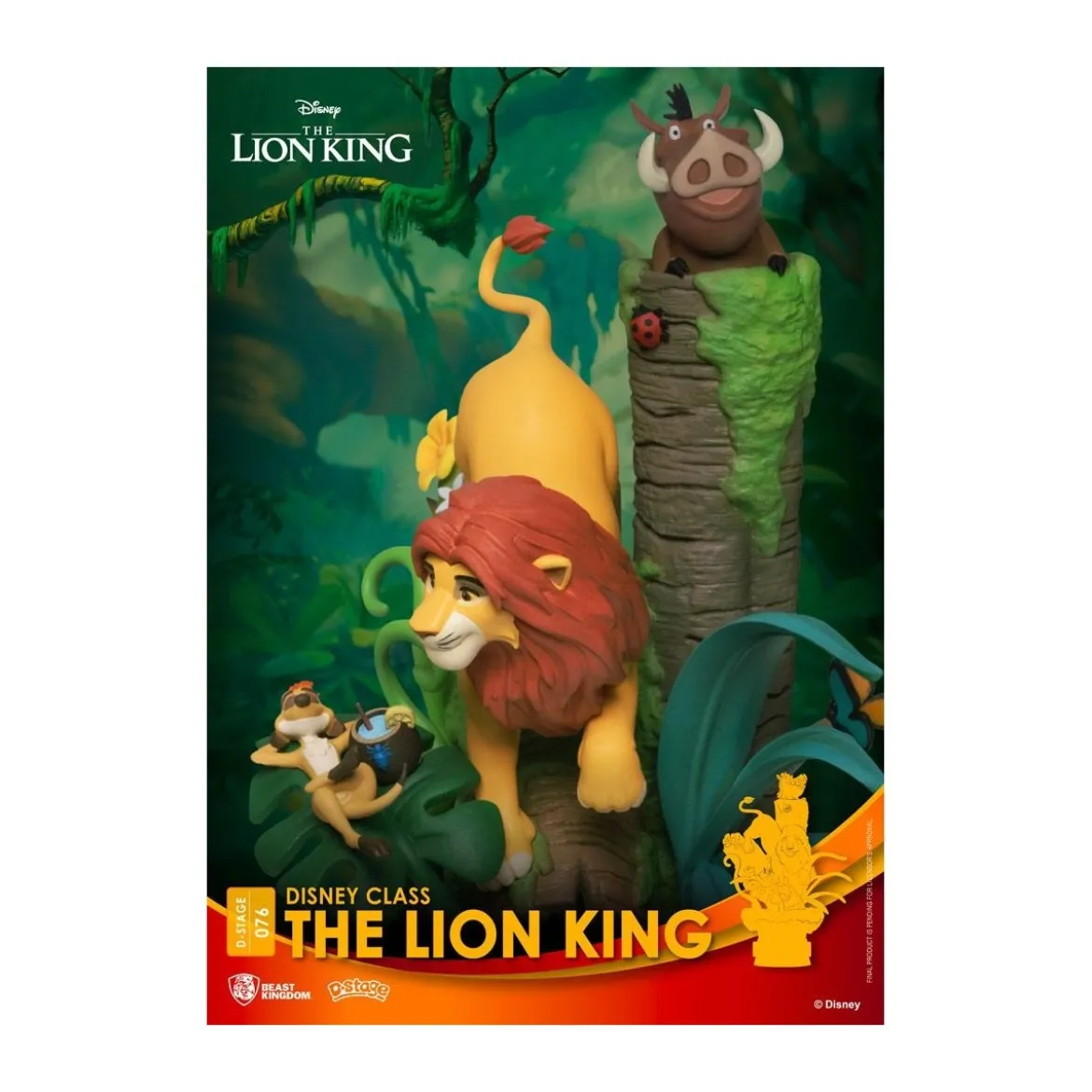 Beast Kingdom Disney Le Roi lion diorama - D-Stage