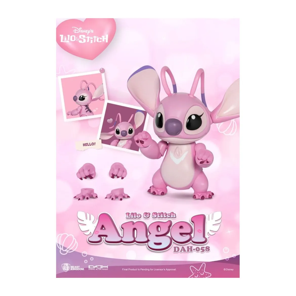Beast Kingdom Disney - Lilo & Stitch - Angel - Dynamic Action Heroes 1/9