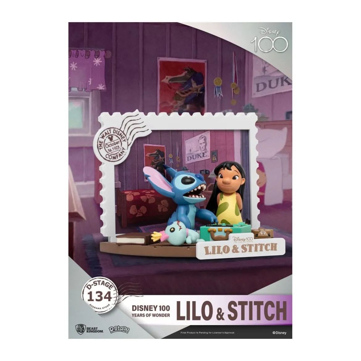 Beast Kingdom Disney Lilo & Stitch diorama PVC D-Stage 100 Years of Wonder