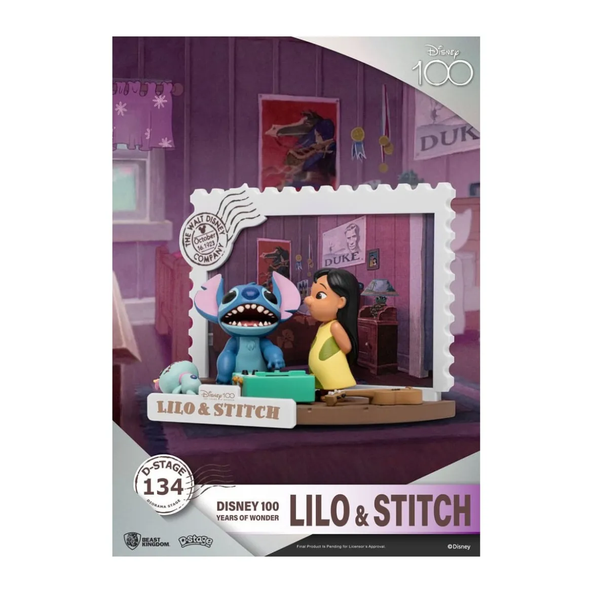 Beast Kingdom Disney Lilo & Stitch diorama PVC D-Stage 100 Years of Wonder