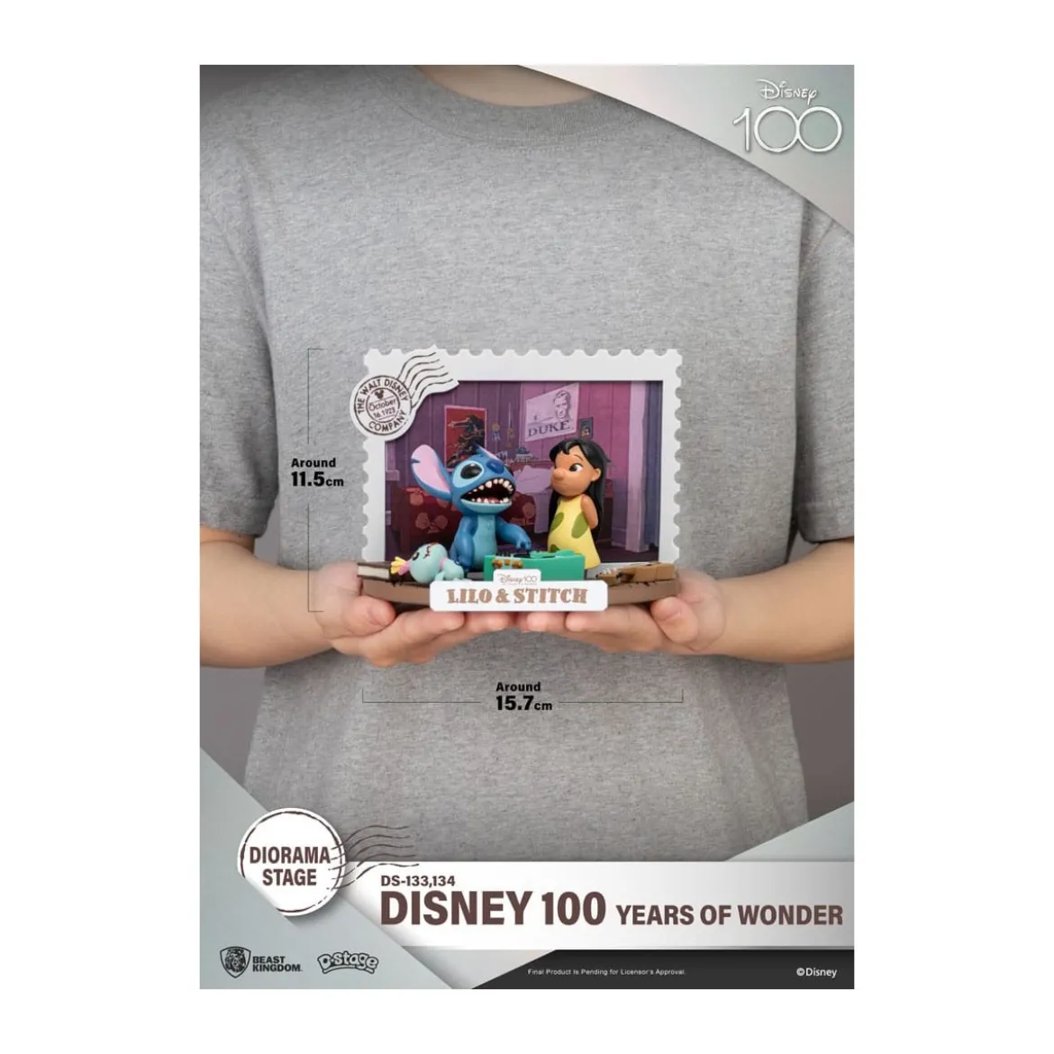 Beast Kingdom Disney Lilo & Stitch diorama PVC D-Stage 100 Years of Wonder
