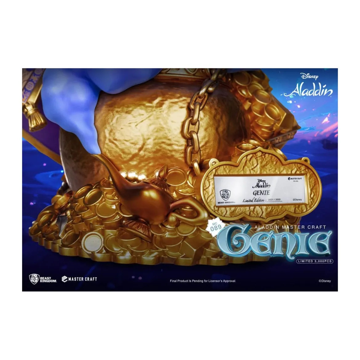 Beast Kingdom Disney - Master Craft Genie - Aladdin