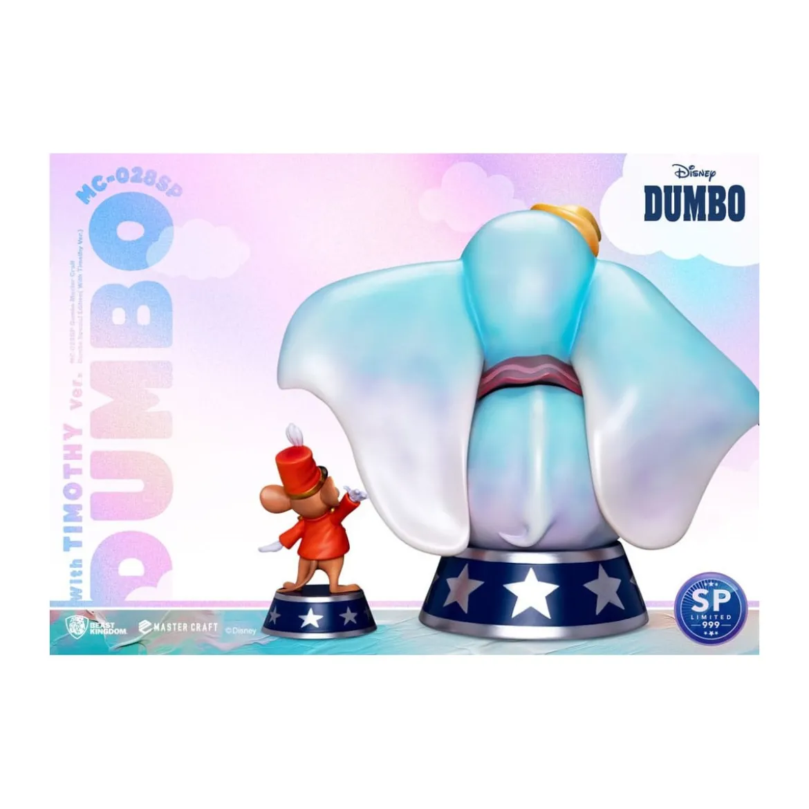 Beast Kingdom Disney Master Craft - Dumbo Special Edition (With Timothy Version)