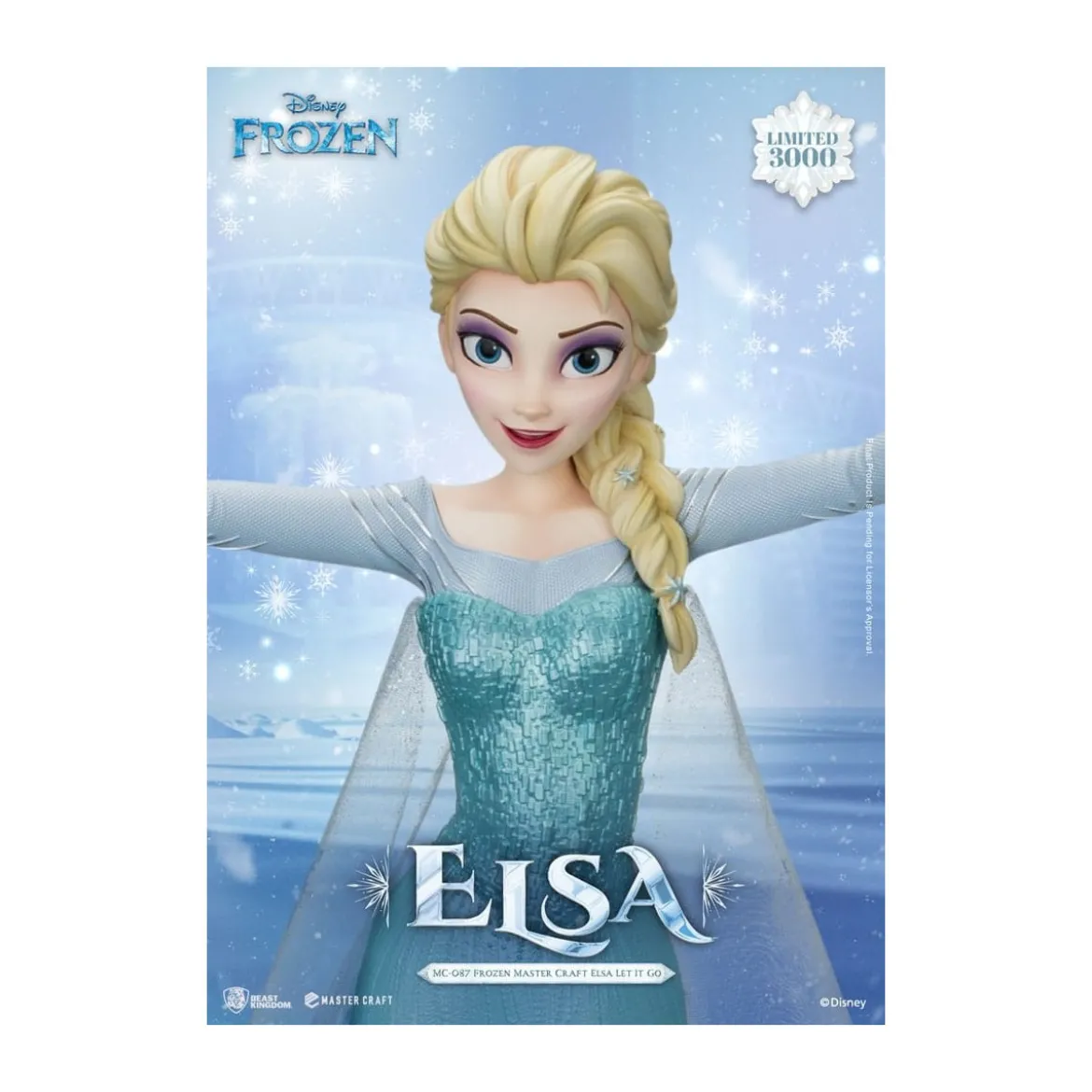 Beast Kingdom Disney - Master Craft Elsa "Let It Go" - La Reine des Neiges