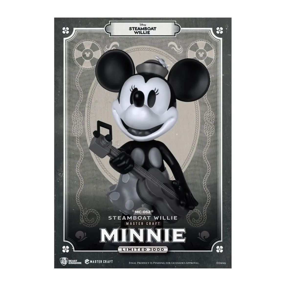 Beast Kingdom Disney - Master Craft Minnie Steamboat Willie