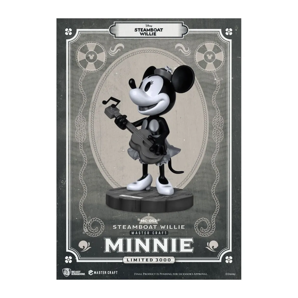 Beast Kingdom Disney - Master Craft Minnie Steamboat Willie