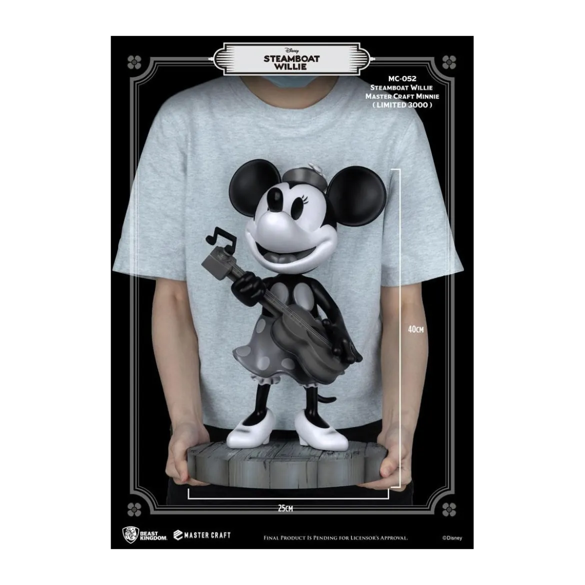 Beast Kingdom Disney - Master Craft Minnie Steamboat Willie