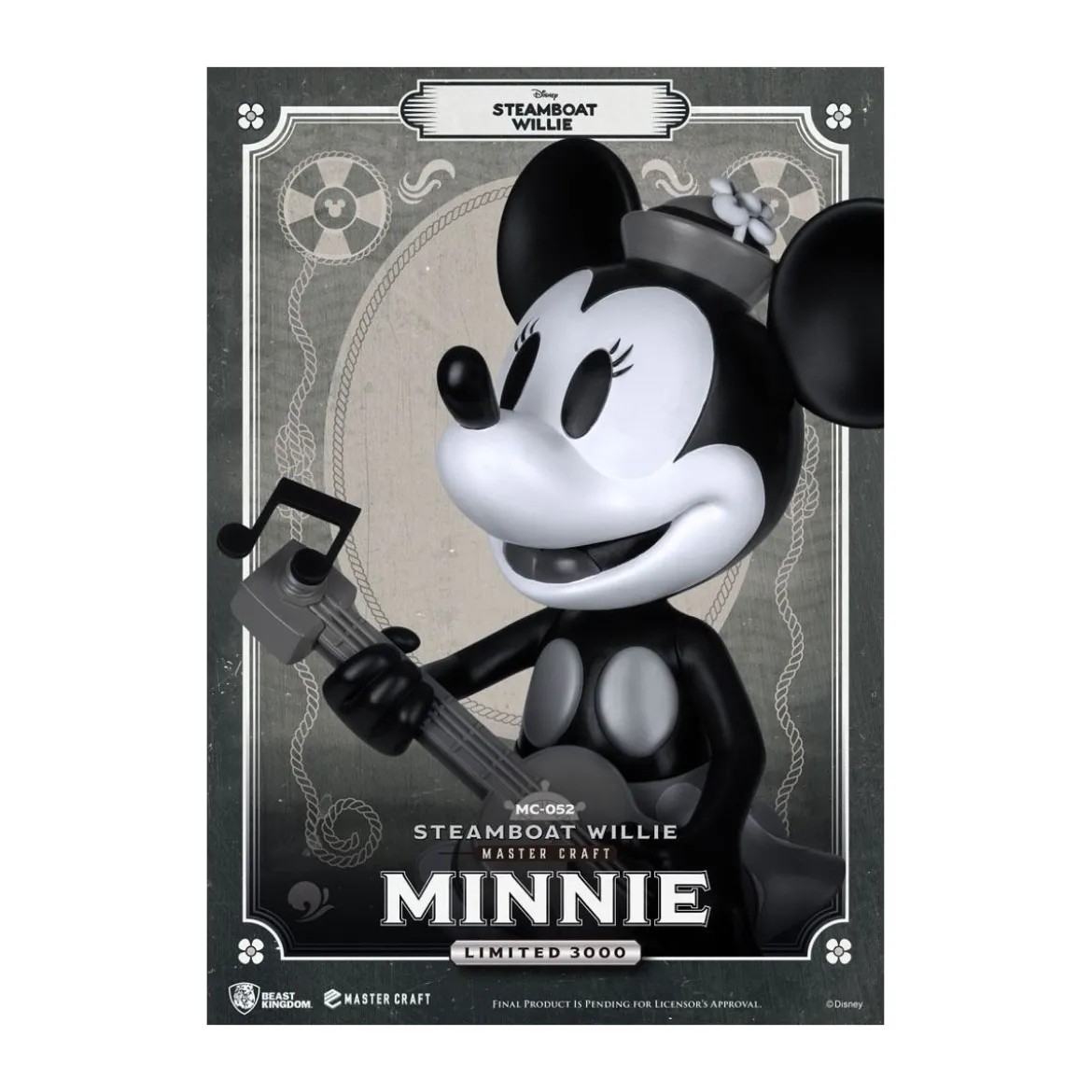 Beast Kingdom Disney - Master Craft Minnie Steamboat Willie