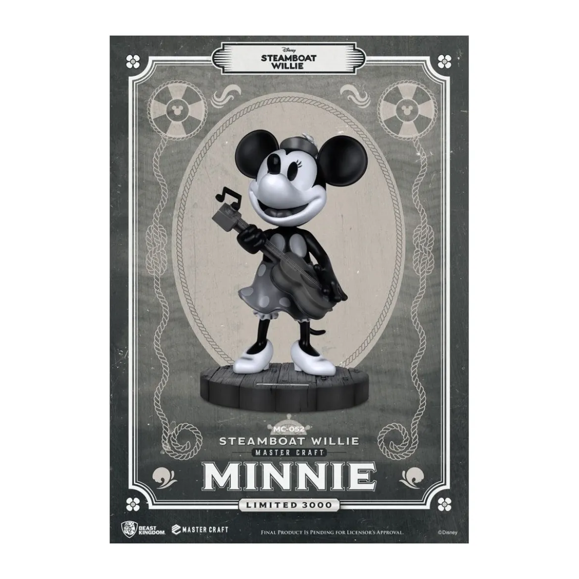 Beast Kingdom Disney - Master Craft Minnie Steamboat Willie