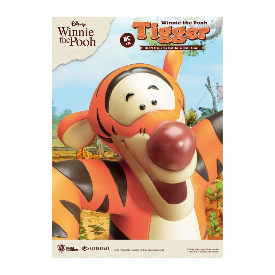 Beast Kingdom Disney - Master Craft Tigrou - Winnie l'Ourson