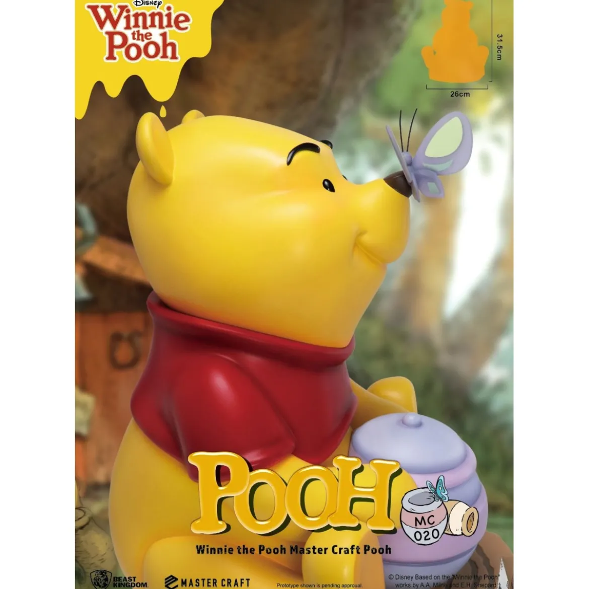 Beast Kingdom Disney - Master Craft Winnie L'ourson - The Pooh
