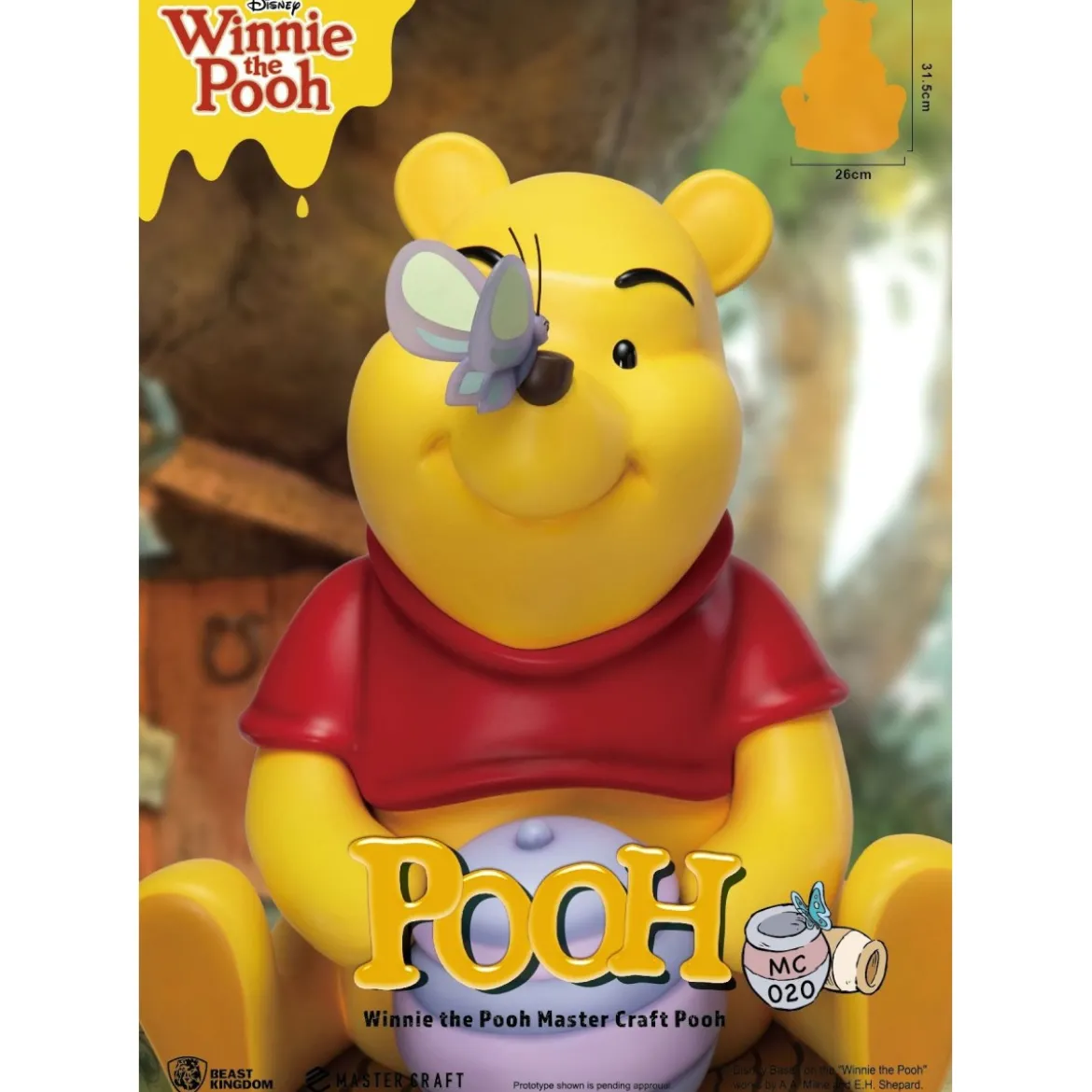 Beast Kingdom Disney - Master Craft Winnie L'ourson - The Pooh