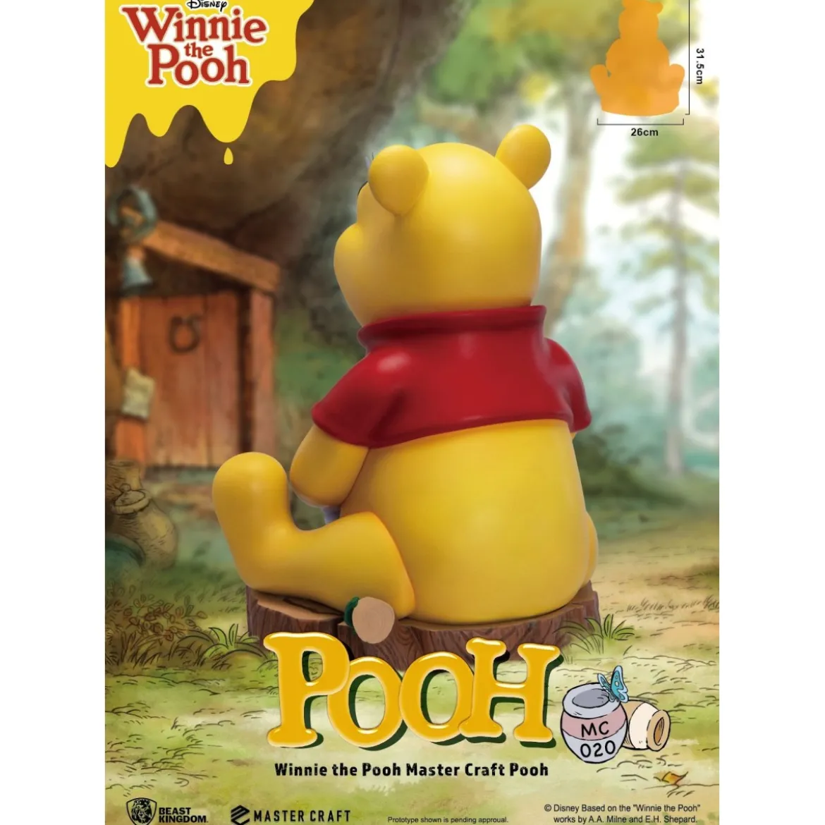 Beast Kingdom Disney - Master Craft Winnie L'ourson - The Pooh