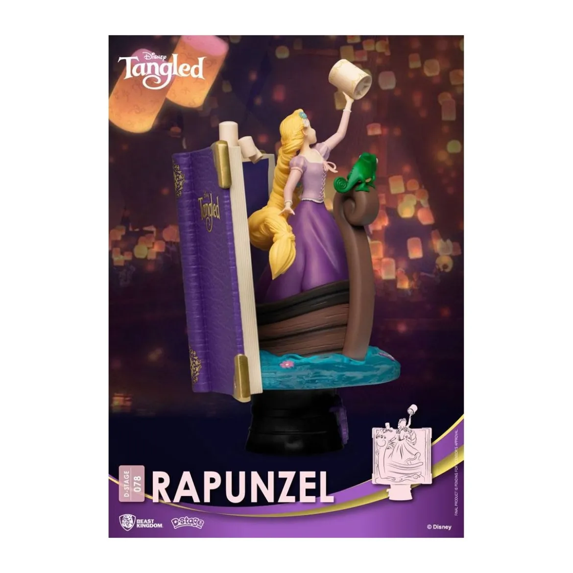 Beast Kingdom Disney Rapunzel diorama - D-Stage Story Book Series