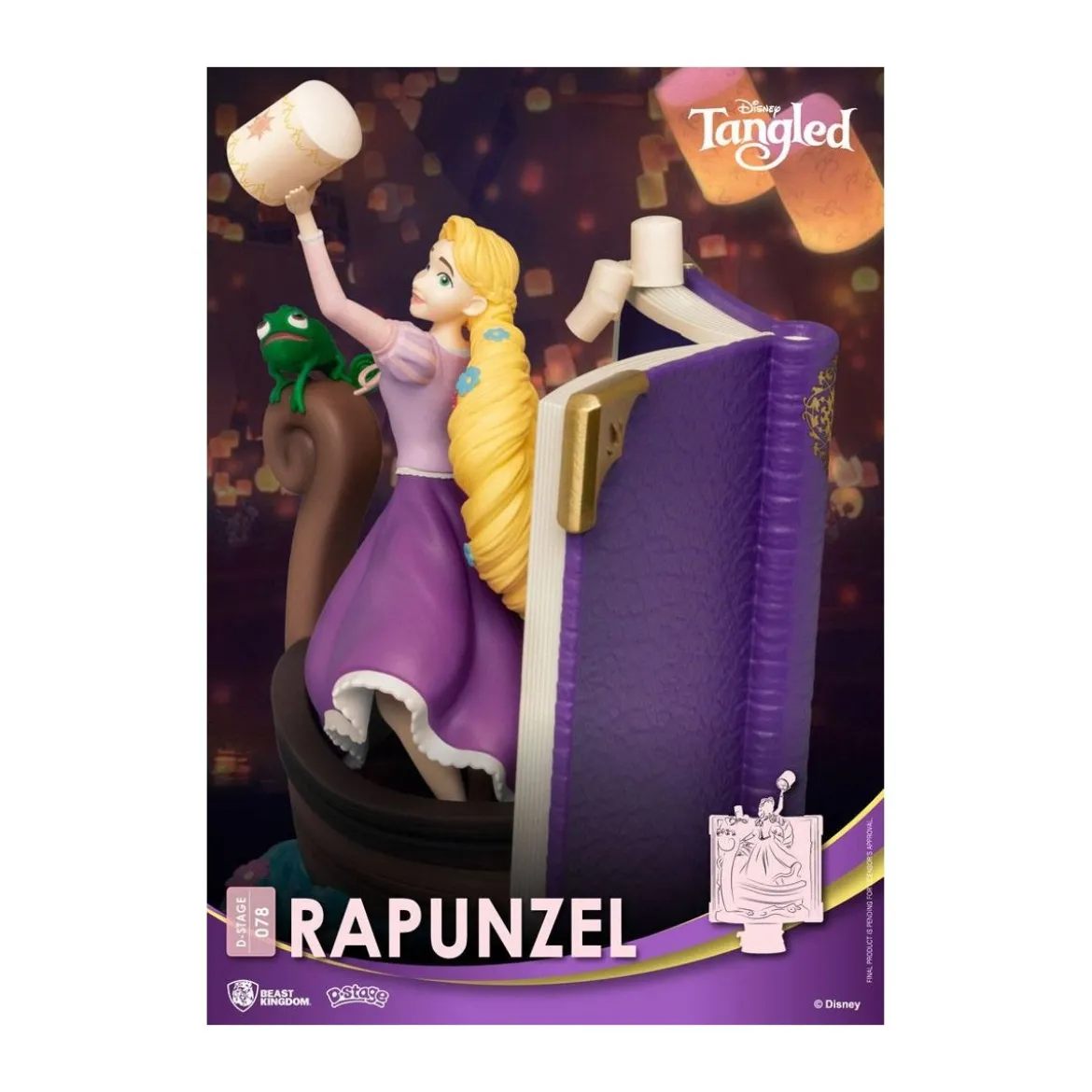 Beast Kingdom Disney Rapunzel diorama - D-Stage Story Book Series
