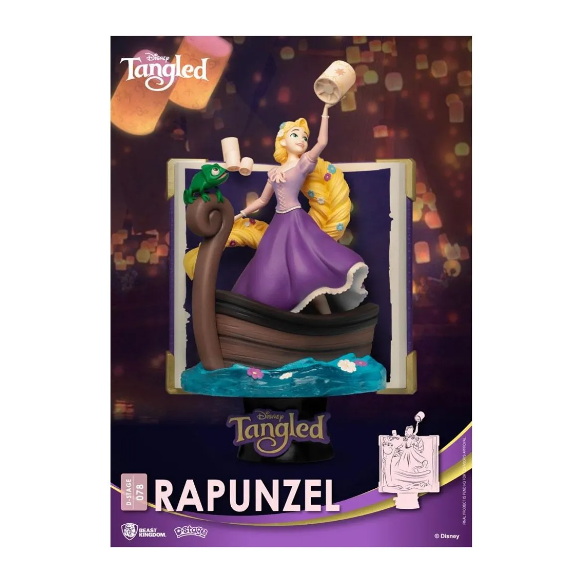 Beast Kingdom Disney Rapunzel diorama - D-Stage Story Book Series