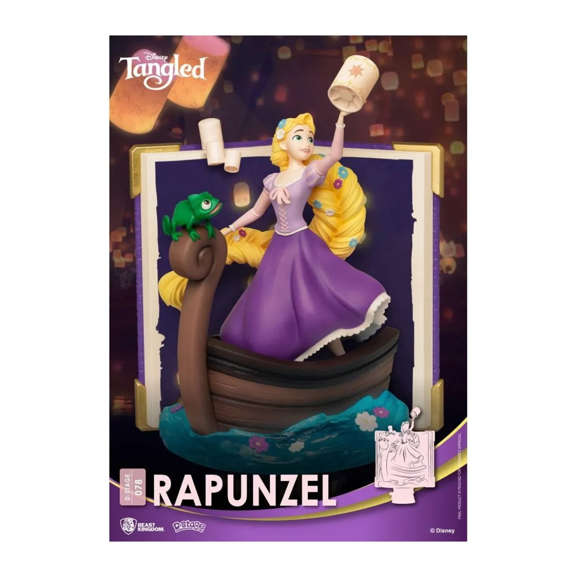 Beast Kingdom Disney Rapunzel diorama - D-Stage Story Book Series