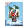 Beast Kingdom Disney STITCH diorama Stitch Racing Car - D-Stage Story Book Series