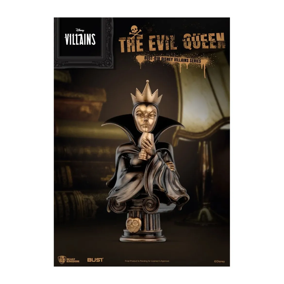 Beast Kingdom - Disney Villains Series The Evil Queen buste pvc