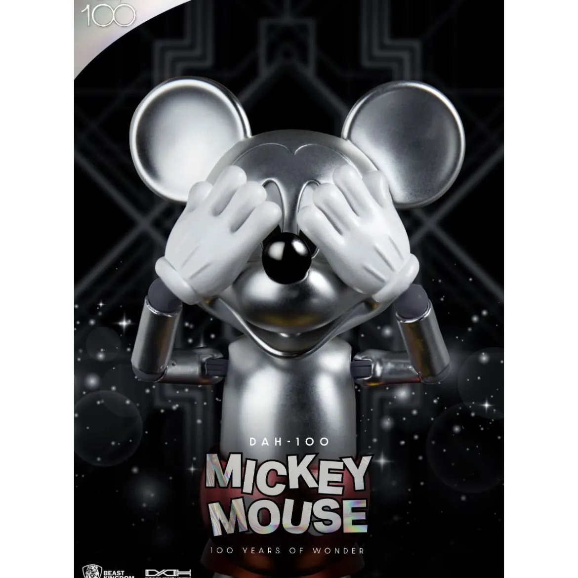 Beast Kingdom Disney 100 Years of Wonder - Mickey Mouse - Dynamic Action Heroes 1/9 - D100