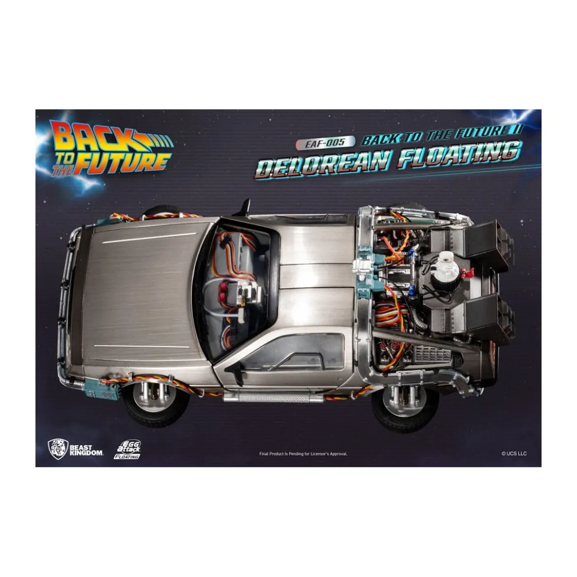 Beast Kingdom - Egg Attack Floating Back to the Future II DeLorean Standard Version
