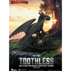 Beast Kingdom - How to Train your Dragon 1 - Mastercraft Standing Toothless - Krokmou