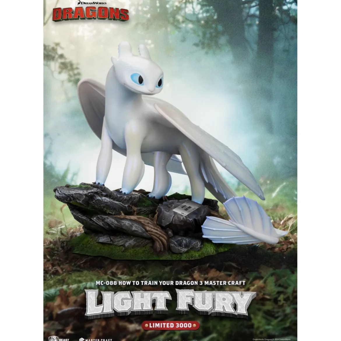 Beast Kingdom - How to Train your Dragon Light Fury Master Craft