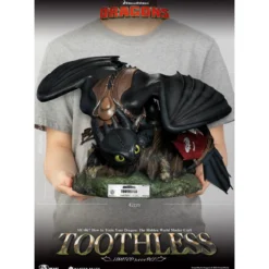 Beast Kingdom - How to Train your Dragon: The Hidden World Master Craft Toothless - Krokmou Dragons 2