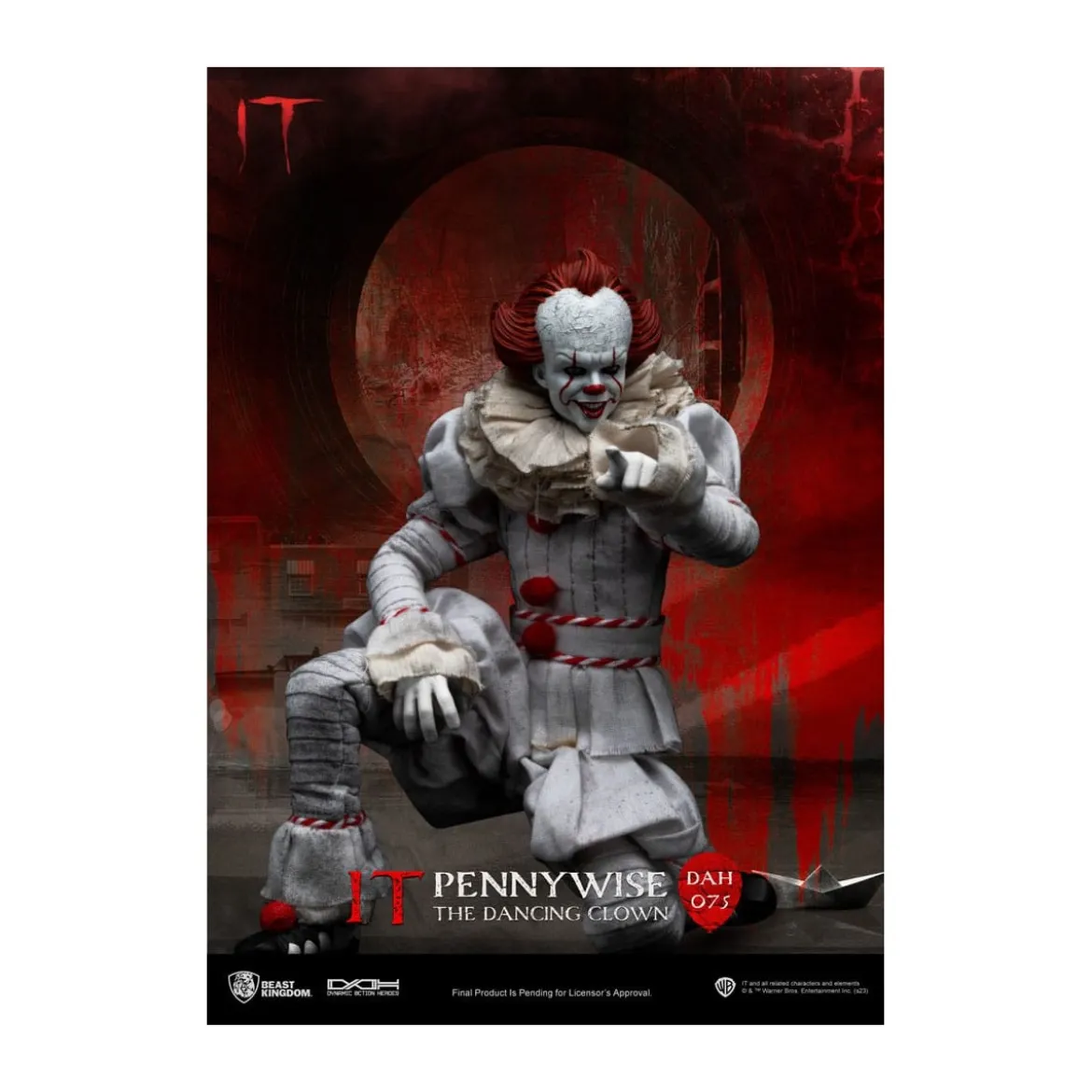 Beast Kingdom - IT - Pennywise Dynamic Action Heroes 1/9