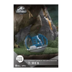 Beast Kingdom Jurassic World: Falling Kingdom diorama - T-REX - PVC D-Stage Iconic Movie Scene