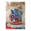 Beast Kingdom Marvel Comics Diorama PVC - Captain America D-Stage