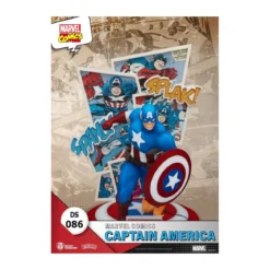 Beast Kingdom Marvel Comics Diorama PVC - Captain America D-Stage