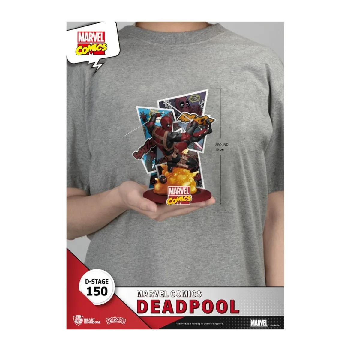 Beast Kingdom Marvel Comics Diorama PVC - Deadpool D-Stage