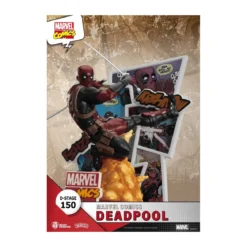 Beast Kingdom Marvel Comics Diorama PVC - Deadpool D-Stage