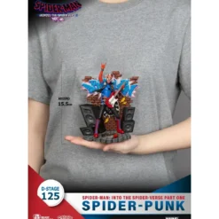 Beast Kingdom Marvel Comics Diorama PVC - Spider-Punk D-Stage Spider-Man: Across the Spider-Verse Part One