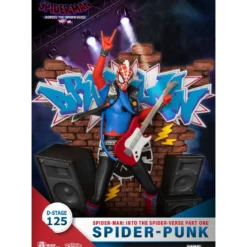 Beast Kingdom Marvel Comics Diorama PVC - Spider-Punk D-Stage Spider-Man: Across the Spider-Verse Part One