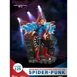 Beast Kingdom Marvel Comics Diorama PVC - Spider-Punk D-Stage Spider-Man: Across the Spider-Verse Part One