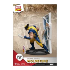 Beast Kingdom Marvel Comics Diorama PVC - Wolverine D-Stage