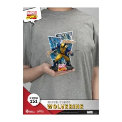 Beast Kingdom Marvel Comics Diorama PVC - Wolverine D-Stage
