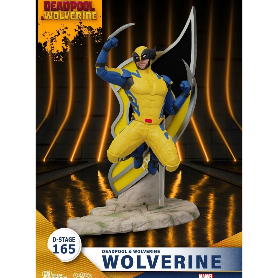 Beast Kingdom Marvel Diorama PVC - Deadpool & Wolverine - Wolverine D-Stage