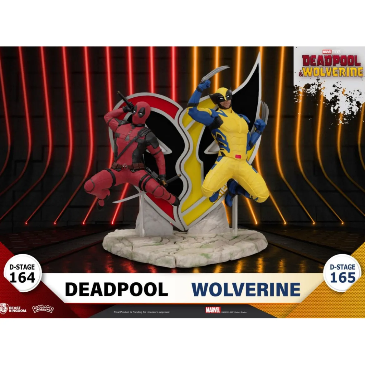 Beast Kingdom Marvel Diorama PVC - Deadpool & Wolverine - Wolverine D-Stage