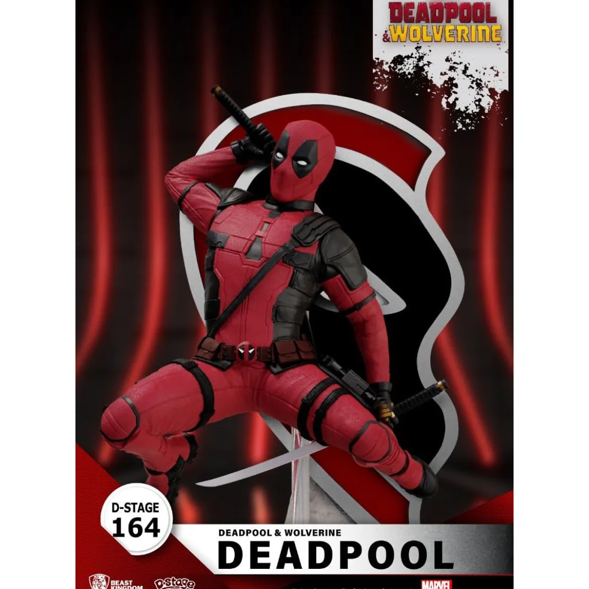 Beast Kingdom Marvel Diorama PVC - Deadpool & Wolverine - Deadpool D-Stage