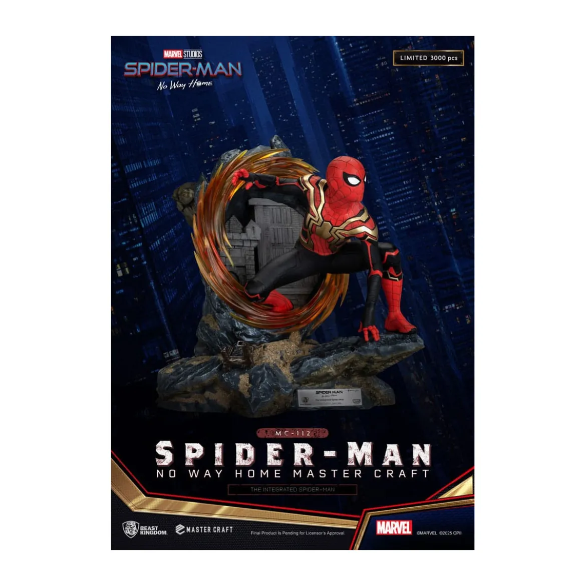 Beast Kingdom Marvel - Master Craft The Amazing Spider-Man - Spider-Man: No Way Home
