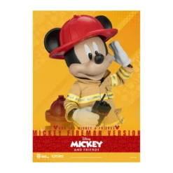 Beast Kingdom - Mickey & Friends - Mickey Fireman Ver. figurine Dynamic Action Heroes 1/9