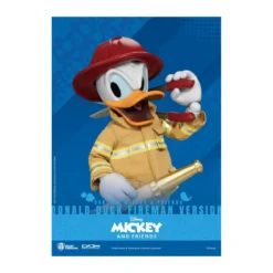Beast Kingdom - Mickey & Friends - Donald Duck Fireman Ver. figurine Dynamic Action Heroes 1/9
